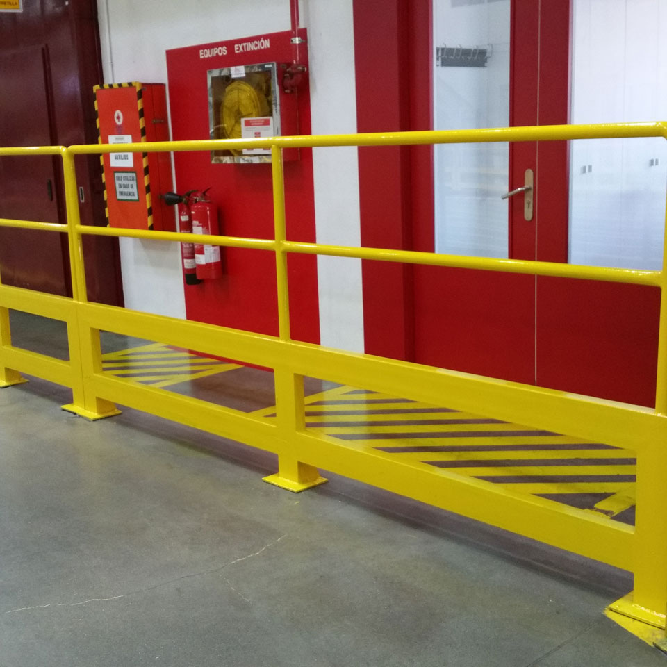 Protecciones almacén