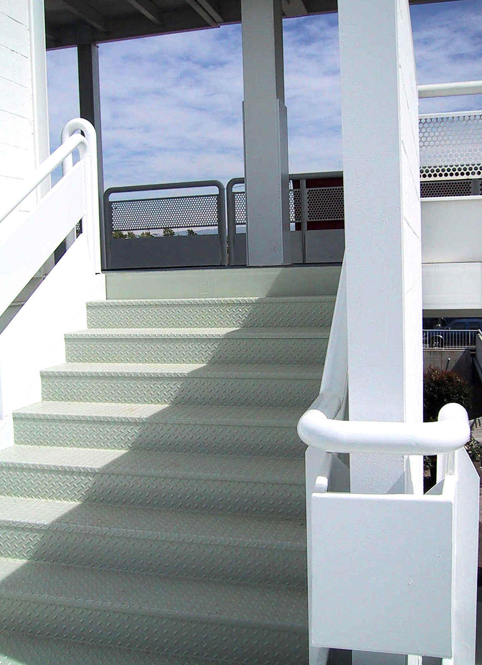 Conjunto estructura y escalera